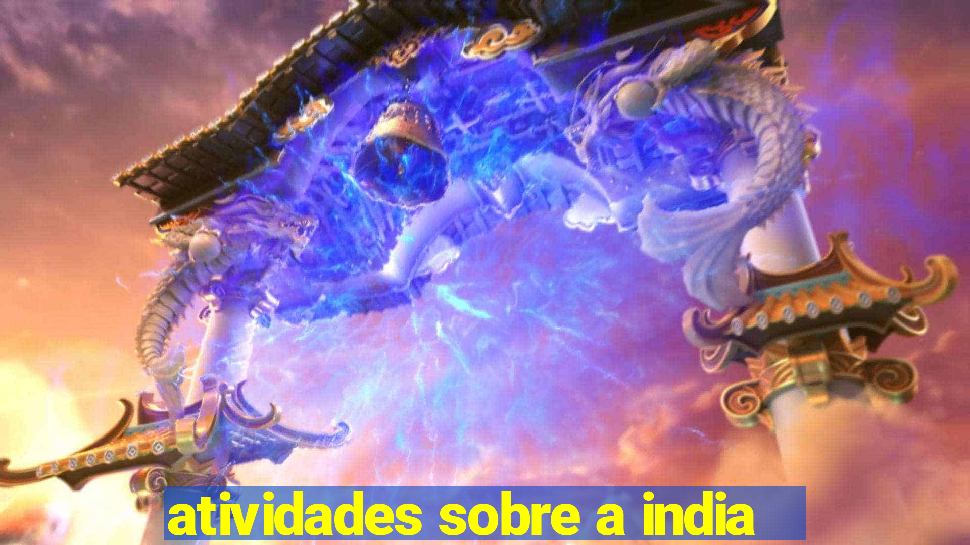 atividades sobre a india